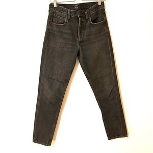 Talula x Agolde Black Wash High Waisted Jeans